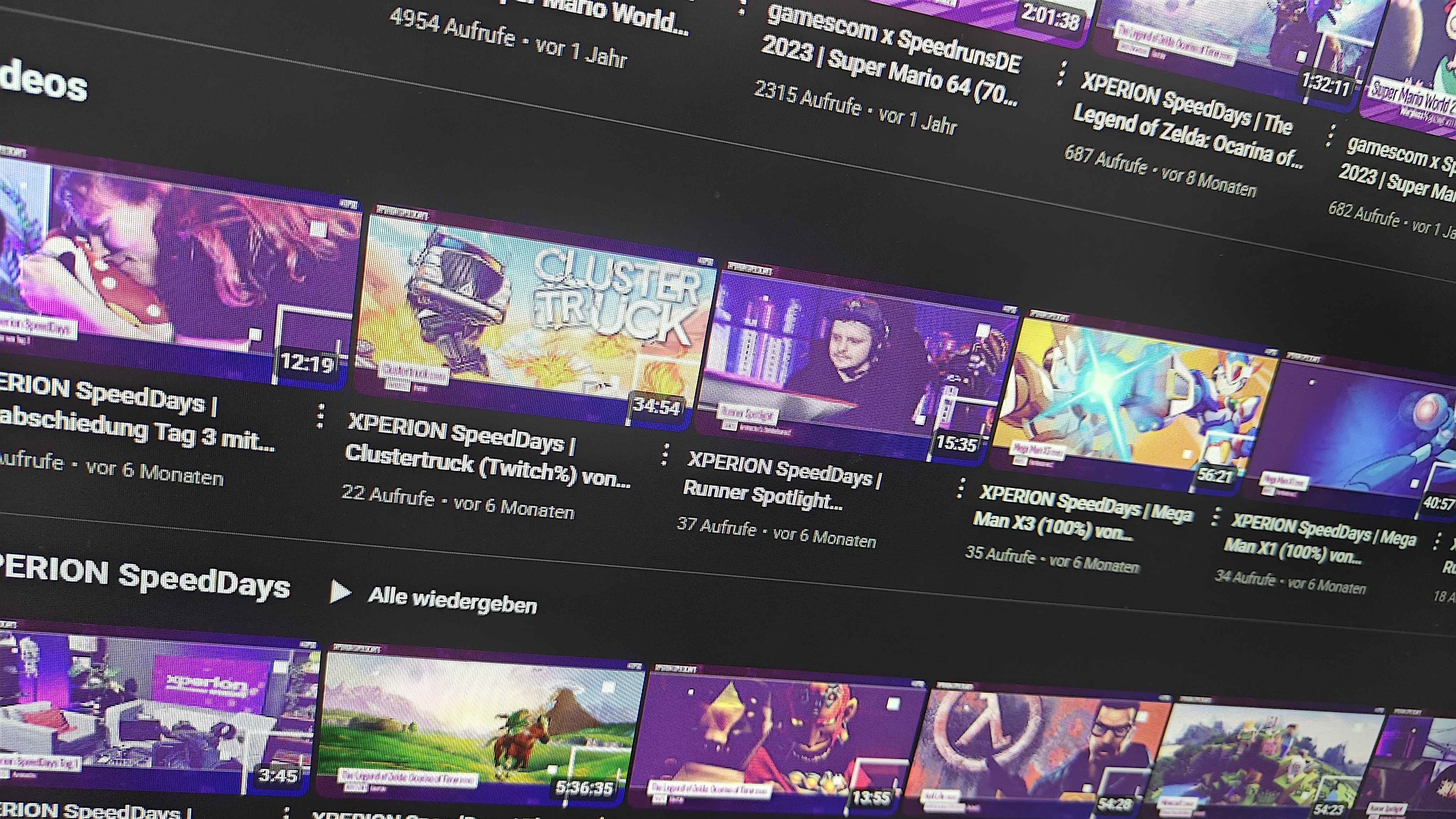Noch mehr Speedruns gefällig?